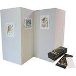Utställningsvägg och häftmassa, 1 set