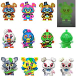 Funko Mystery Mini - Five Nights at Freddy's (FNAF) Pizza Plex - 1 of 12 to Collect - Styles Vary- Mini-Figurine en Vinyle à Collectionner et Exposer
