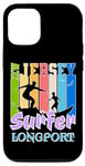 iPhone 12/12 Pro New Jersey Surfer Longport NJ Surfing Beach Vacation Case
