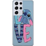Samsung Galaxy S21 Ultra 5G Genomskinligt Skal Stitch