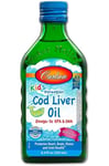 Carlson Labs - Kid's Cod Liver Oil, 550mg Bubble Gum - 250 ml