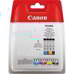 Canon CLI-571 C/M/Y/BK, Multipack (4 färgpatroner)