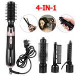 4 in 1 Salon Hair Blow Dryer Brush Comb Hot Air Styler Straightener Styling Tool