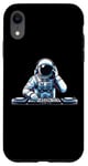 Coque pour iPhone XR Astronaute Outer DJ Electronic Beats of House Funny Space