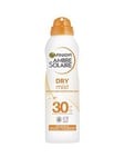 Garnier Ambre Solaire Spf 30 Dry Mist Sun Cream Spray