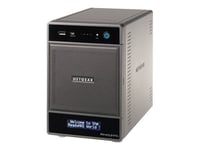 NETGEAR ReadyNAS Ultra 4 - Serveur NAS - 4 Baies - 4 To - SATA 3Gb/s - HDD 2 To x 2 - RAID 0, 1, 5 - RAM 1 Go - Gigabit Ethernet - iSCSI support