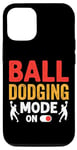 iPhone 14 Pro Funny Dodgeball game Design for a Dodgeball Player Case