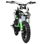 Dirt bike / Minicross 49cc 2-takt 10/10" - Grön