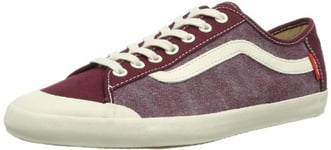 Vans M Happy Daze, Baskets mode homme - Rouge (Port Royale), 43 EU