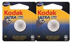 Kodak - Pile - Ultra Lithium - CR 2025 - Lot de 2