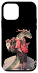 Coque pour iPhone 12 mini Dragon Hiker Funny Fantasy Nature Randonnée Graphique