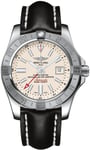 Breitling Watch Avenger II GMT Leather Tang Type