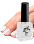 Vit Nagellack - Vattenbaserad "Peel Off"