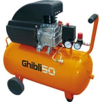 Compresseur d'air - Ghibli - Transportable automatique à roues - Réservoir 50L - 8 bars