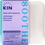 Beauty Kin Soothing Face & Body Wash Cleansing Bar for Sensitive or Itchy Skin W