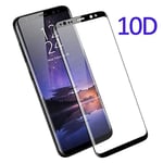 PANGLDT [3 PCS] for 10D Tempered Glass For Samsung Galaxy S8 S9 Plus Screen Protector For Samsung S7 Edge Note 9 Full Curved Tempered Glass-For Samsung Note 8