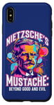 iPhone XS Max Nietzsche's Mustache Beyond Good And Evil Quote Philosophy Case