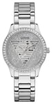Guess GW0605L1 Women's Lady Idol (38mm) Silver Glitter Dial Watch