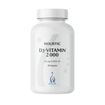 Holistic D3-vitamin 2000 Kapslar 180 st
