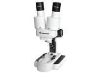 Bresser Optics Junior 20x, Optiskt mikroskop, Vit, 20x, Batteri, 100 mm, 135 mm