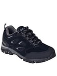 Regatta Junior Holcombe Waterproof Low-Cut Walking Boot - Black/Grey, Black, Size 13 Younger