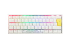 Ducky One 2 Pro Classic Mini clavier 60 % blanc pur, Kailh Brown, RVB, Pbt  Mécanique (Pt)