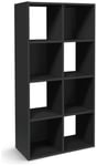 Habitat Squares 8 Cube Storage Unit - Black
