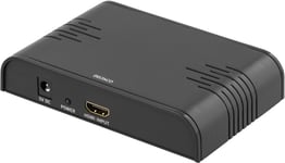 Signalomvandler, HDMI 19-pin hu til SCART, PAL, svart