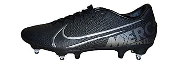 Nike Mixte Adulte Vapor 13 Academy SG-Pro AC Chaussures de Football, Black/MTLC Cool Grey/Cool Grey, 47.5 EU