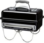 Weber Go-Anywhere Barbeque Portable Grill Table Top Camping BBQ w Lid ‎1131004