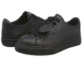 New Kids Boys Kickers Tovni Lacer Leather Junior Black School Shoes UK 13 EUR 32