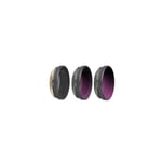 Filter 3-pack - ND8 + ND16 + CPL till DJI Osmo Action - Kit