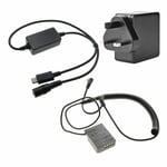 USB C PD to CP-W126 NP-W126 Coupler + Mains Plug for Fuji X-A1 X-A2 X-A3 X-E1