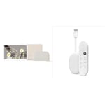 Google TK 256GB, Porcelain + Chromecast TV (HD) Snow