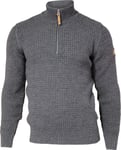 Ivanhoe Men's Moritz Half Zip Grey, L