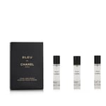 Parfym Damer Bleu Chanel Bleu de Chanel Parfum EDP (3 x 20 ml) 2 Delar