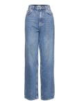 90S Over Jeans Bottoms Jeans Wide Blue Gina Tricot