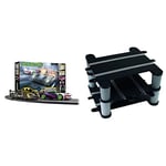 Scalextric Spark Plug - Batman vs Joker Slot Car Racing Set & C8295 Elevated Track 1:32 Scale Accessory