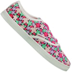 Adidas Neo Disco Hit Party Pink Sneaker Shoe Floral Flowers 37 1/3 UK 4,5