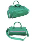 New Vintage LACOSTE M93 HOLDALL BAG Canvas 5 Croc Green