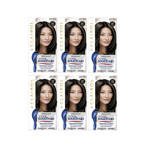 6 x CLAIROL HAIR ROOT TOUCH UP PERMANENT DYE #2 BLACK