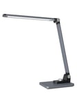 LED slim aluminium skrivebordslampe - Sølv