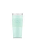 TRAVEL MUG Mug de voyage isotherme en inox double paroi, couvercle à vis hermétique, 0.35 l