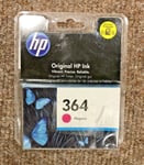Original and Genuine HP 364 Magenta Ink Cartridge (CB319EE) 4610 5510 7510 C309A