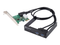 SilverStone EC03S-P - USB-adapter - PCIe 2.0 - USB 3.0 x 2