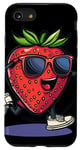 iPhone SE (2020) / 7 / 8 Cool Strawberry Costume with funny Shoes and Arms Case