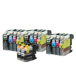 14 Ink Cartridge Compatible With Brother MFC J4610DW J4710DW J4610D LC125 LC127