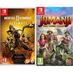 Mortal Kombat 11 Ultimate (Nintendo Switch - Code in Box) & Jumanji: The Video Game (Nintendo Switch)