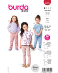 Burda 9205 - Top Flicka Pojke