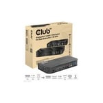 Club 3D DisplayPort/HDMI KVM Switch -omkopplare